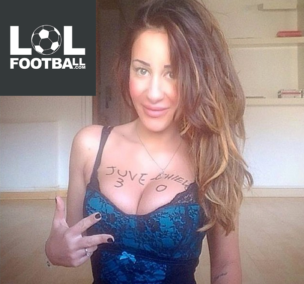 Emanuela Iaquinta football boobs
