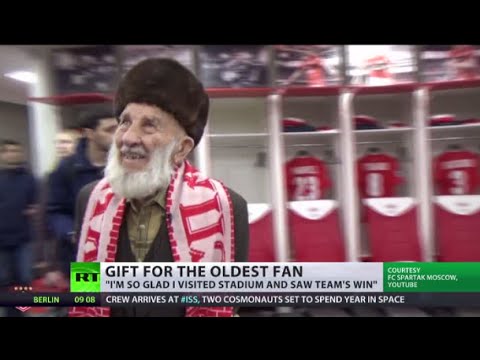Spartak Moscow Raised Thousands For 102 Year Old Fan