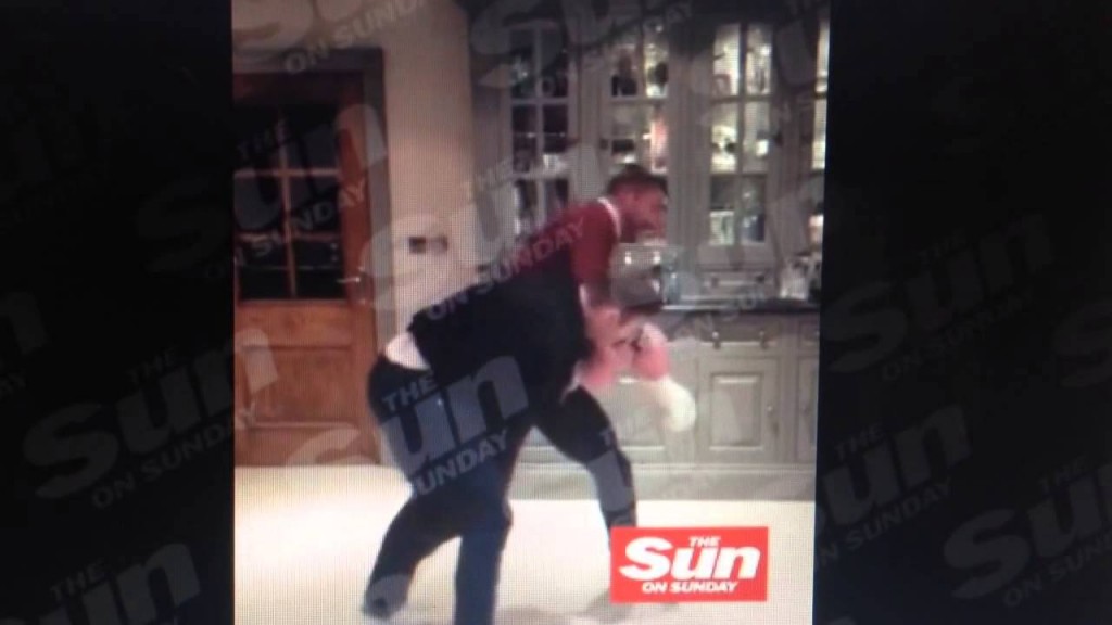 Wayne Rooney Knocked Out By Phil Bardsley At Stars’ Home