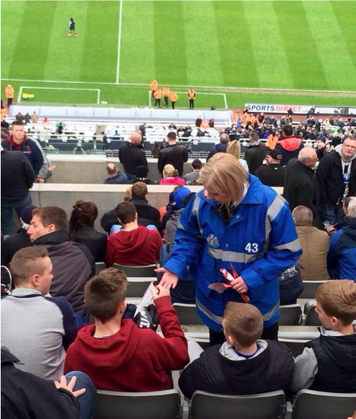 newcastle united fans stewards