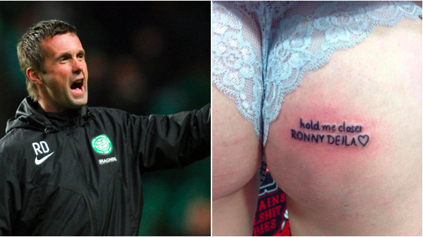 celtic manager tattoo