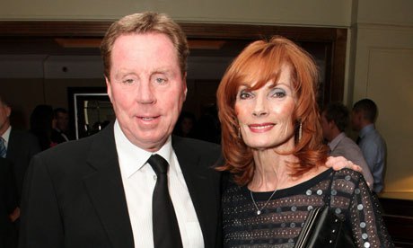 Harry Redknapp with his wife Sandra, February 2009