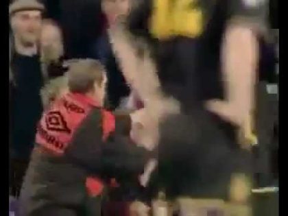 Chilean Footballer Outdoes Cantona After Kicking Fan in the Stands